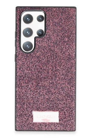 Onegif Samsung Galaxy S24 Ultra Bright Simli Kapak - Derin Mor