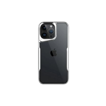 Newface iPhone 16 Pro Max Kılıf Boyi Silikon Kapak - Gümüş