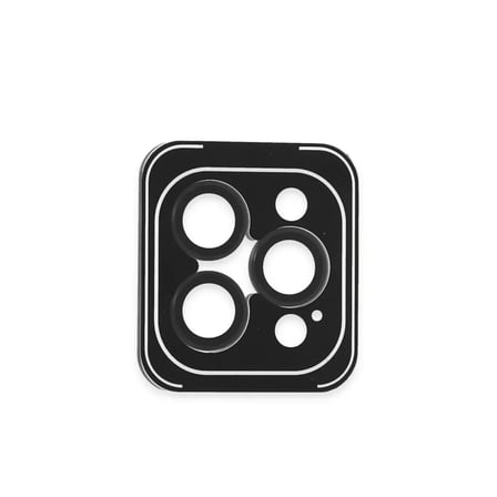 Joko Apple iPhone 16 Pro Max PVD Metal Kamera Lens - Siyah