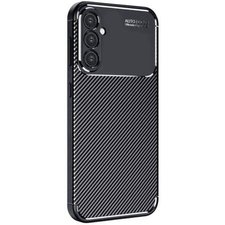 Newface Samsung Galaxy A16 5G Kılıf Auto Focus Karbon Kapak - Siyah