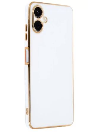 Newface Samsung Galaxy A06 Kılıf Volet Silikon - Beyaz