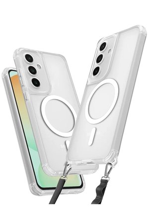 Newface Samsung Galaxy S23 FE Kılıf Enka Magsafe Silikon Kılıf - Şeffaf