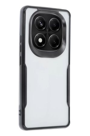 Newface Xiaomi Redmi Note 14 Pro 5G Kılıf Boyi Silikon Kapak - Siyah