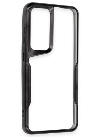 Newface Samsung Galaxy S25 Kılıf Boyi Silikon Kapak - Siyah