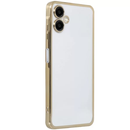 Newface Samsung Galaxy A06 Kılıf Razer Lensli Silikon - Gold