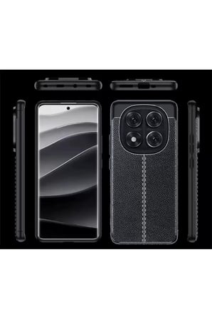 Newface Xiaomi Redmi Note 14 Pro 4G Kılıf Auto Focus Kapak - Koyu Yeşil