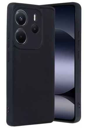 Newface Xiaomi Redmi Note 14 4G Kılıf Aras Deri Kapak - Siyah