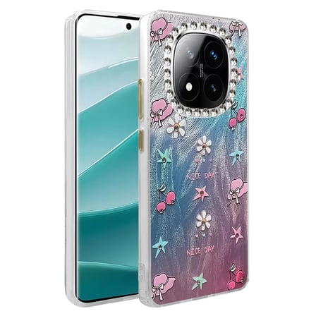 Newface Xiaomi Redmi Note 14 Pro 5G Kılıf Blade Aynalı Desenli Kapak - Desen 4
