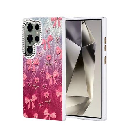 Newface Samsung Galaxy S24 Ultra Kılıf Blade Aynalı Desenli Kapak - Desen 3