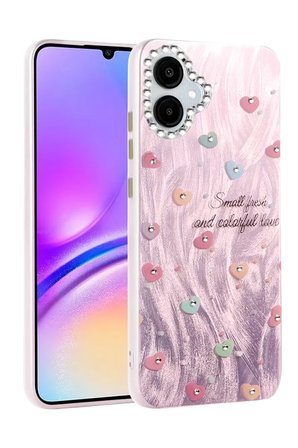 Newface Samsung Galaxy A06 Kılıf Blade Aynalı Desenli Kapak - Desen 8
