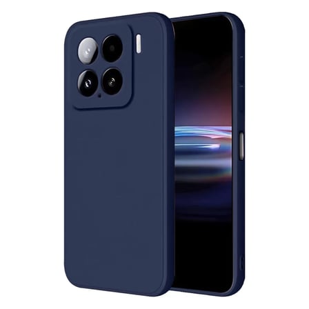 Newface Xiaomi Mi 15 Pro Kılıf Nano içi Kadife Silikon - Lacivert