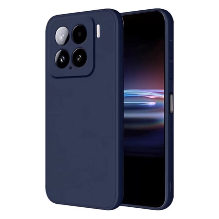 Newface Xiaomi Mi 15 Pro Kılıf Nano içi Kadife Silikon - Lacivert