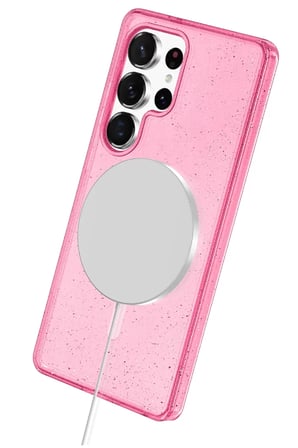 Joko Samsung Galaxy S25 Ultra Star Magsafe Kapak - Pembe