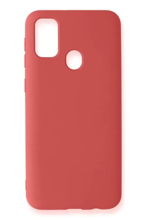 Newface Samsung Galaxy M31 Kılıf Nano içi Kadife Silikon - Kiremit