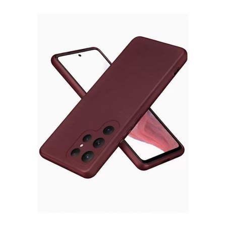 Newface Samsung Galaxy S25 Ultra Kılıf First Silikon - Bordo
