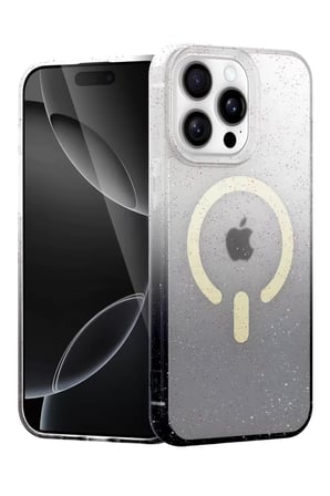 Newface Apple iPhone 14 Pro Pummel Shiny Magsafe Kapak - Siyah