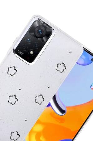 Newface Xiaomi Redmi Note 11 Pro Fiyonk Desenli Kapak - Desen 2