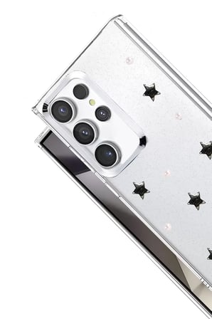 Newface Samsung Galaxy S23 Ultra Fiyonk Desenli Kapak - Desen 7