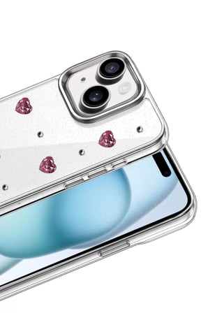 Newface Apple iPhone 14 Fiyonk Desenli Kapak - Desen 3