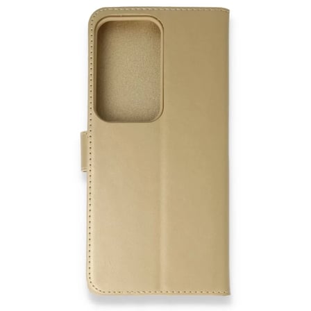 Newface Samsung Galaxy S20 Ultra Trend S Plus Kapaklı Kılıf - Gold