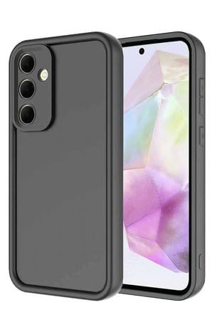 Newface Samsung Galaxy A36 Kılıf Viera Silikon - Gri