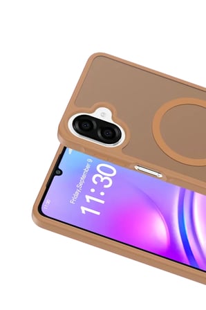 Joko Samsung Galaxy A07 4G Jota Magsafe Kapak - Çöl Titanyum