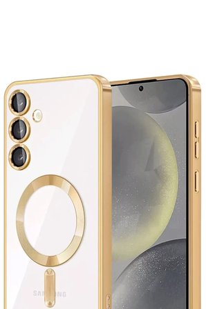 Newface Samsung Galaxy A55 5G Kross Magneticsafe Kapak - Gold