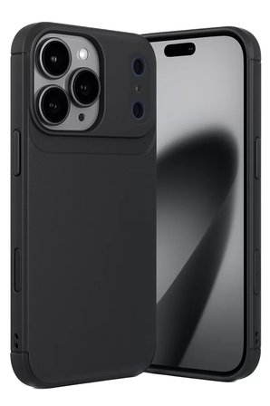 Newface Apple iPhone 17 Pro Max Auto Focus Karbon Kapak - Siyah