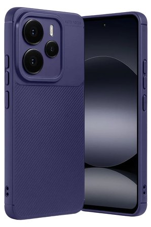 Newface Xiaomi Note 14 5G Auto Focus Karbon Kapak - Lacivert