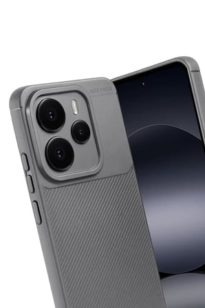 Newface Xiaomi Note 14 5G Auto Focus Karbon Kapak - Gri