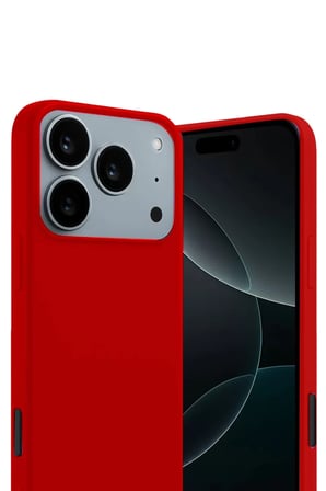 Newface Apple iPhone 17 Pro First Silikon - Kırmızı
