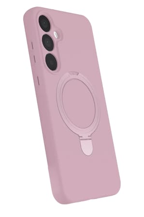 Newface Samsung Galaxy A15 4G Regal Magsafe Standlı Kapak - Açık Pembe