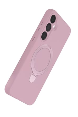 Newface Samsung Galaxy A15 4G Regal Magsafe Standlı Kapak - Açık Pembe