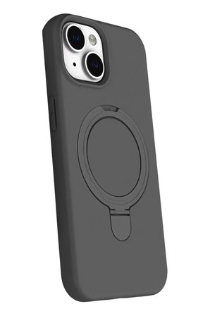 Newface Apple iPhone 15 Plus Regal Magsafe Standlı Kapak - Titan Gri