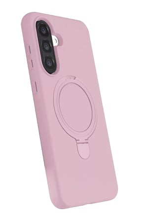 Newface Samsung Galaxy A17 5G Regal Magsafe Standlı Kapak - Açık Pembe