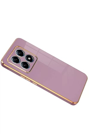 Newface Xiaomi Mi 14T Pro Volet Silikon - Mor