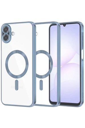 Newface Samsung Galaxy A07 4G Kross Magneticsafe Kapak - Sierra Blue