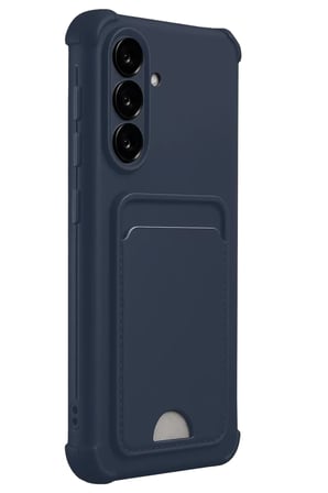 Newface Samsung Galaxy A17 5G Kelvin Kartvizitli Silikon - Lacivert
