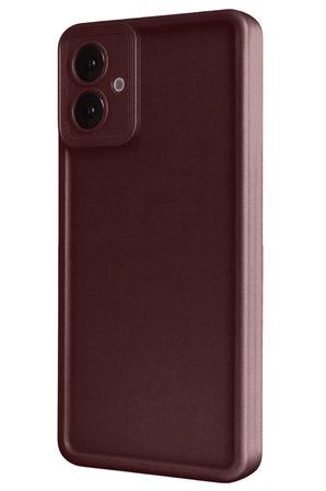Newface Samsung Galaxy A07 4G Viera Silikon - Bordo