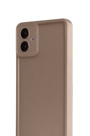 Newface Samsung Galaxy A07 4G Viera Silikon - Kahverengi