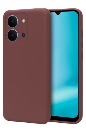 Newface Xiaomi Redmi 15C 4G First Silikon - Bordo