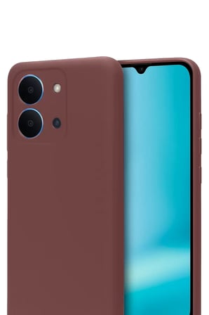 Newface Xiaomi Redmi 15C 4G First Silikon - Bordo