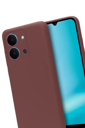 Newface Xiaomi Redmi 15C 4G First Silikon - Bordo