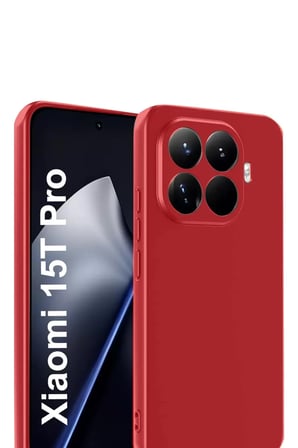 Newface Xiaomi Mi 15T Pro First Silikon - Kırmızı