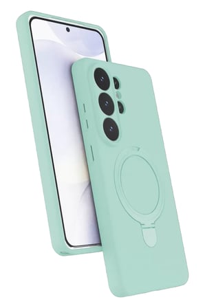 Newface Samsung Galaxy S26 Ultra Regal Magsafe Standlı Kapak - Su Yeşili