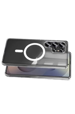 Newface Samsung Galaxy S26 Ultra Magneticsafe Şeffaf Silikon - Şeffaf