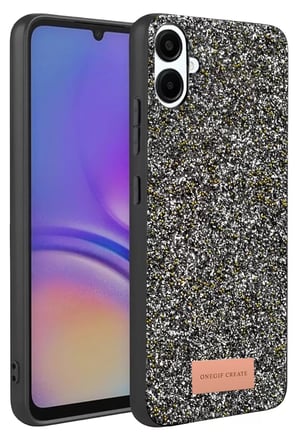 Onegif Samsung Galaxy A07 4G Bright Simli Kapak - Gold