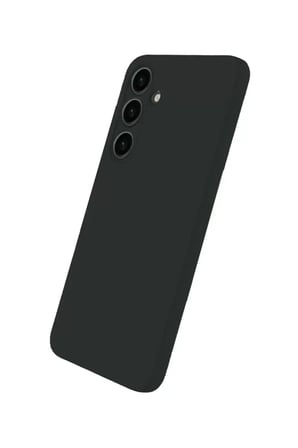 Newface Samsung Galaxy S25 Plus Kılıf Nano içi Kadife Silikon - Siyah