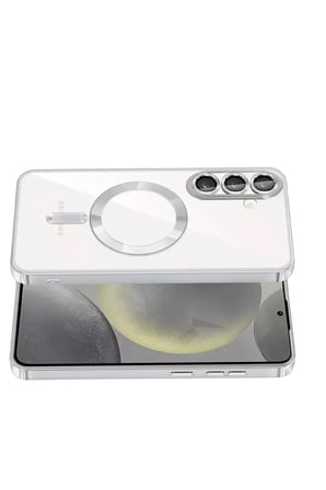 Newface Samsung Galaxy A57 5G Kross Magneticsafe Kapak - Gümüş