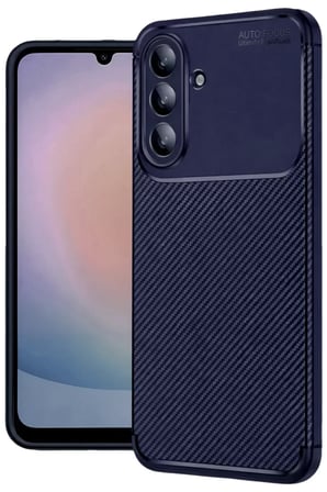 Newface Samsung Galaxy A57 5G Auto Focus Karbon Kapak - Lacivert